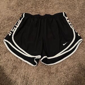Nike black gym shorts